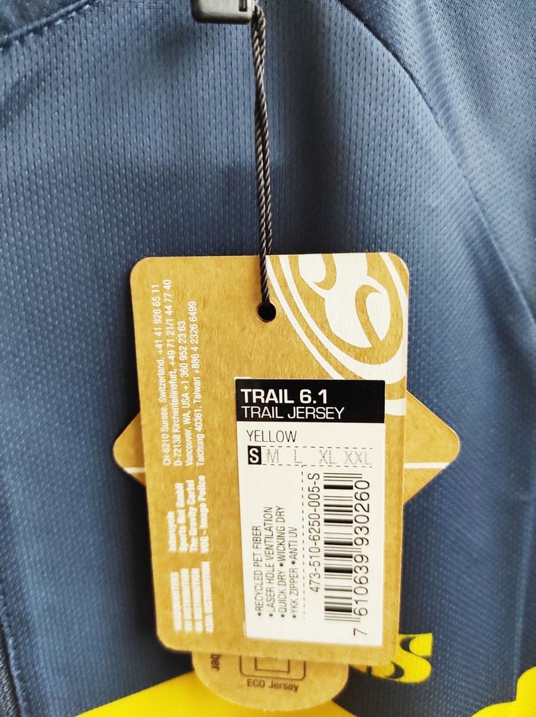 Used Ixs Trail 6.1 Short Sleeves Cycle Jersey Size S bike — image 6 of 15