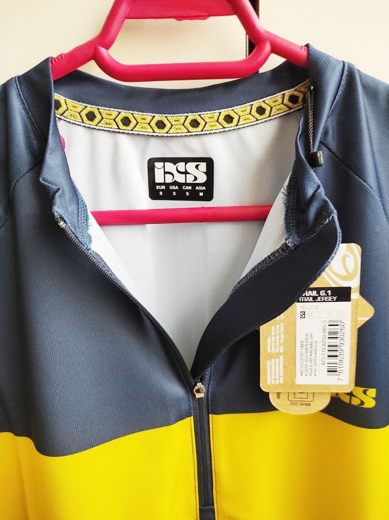 Used Ixs Trail 6.1 Short Sleeves Cycle Jersey Size S bike — image 4 of 15