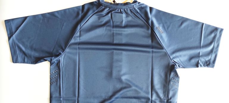 Used Ixs Trail 6.2 Short Sleeves Cycle Jersey Size S Dark Blue bike — image 15 of 18
