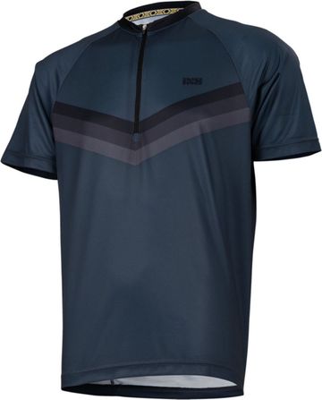 Tweedehands Ixs Trail 6.2 Short Sleeves Cycle Jersey Size S Graphite Cycling Clothing
