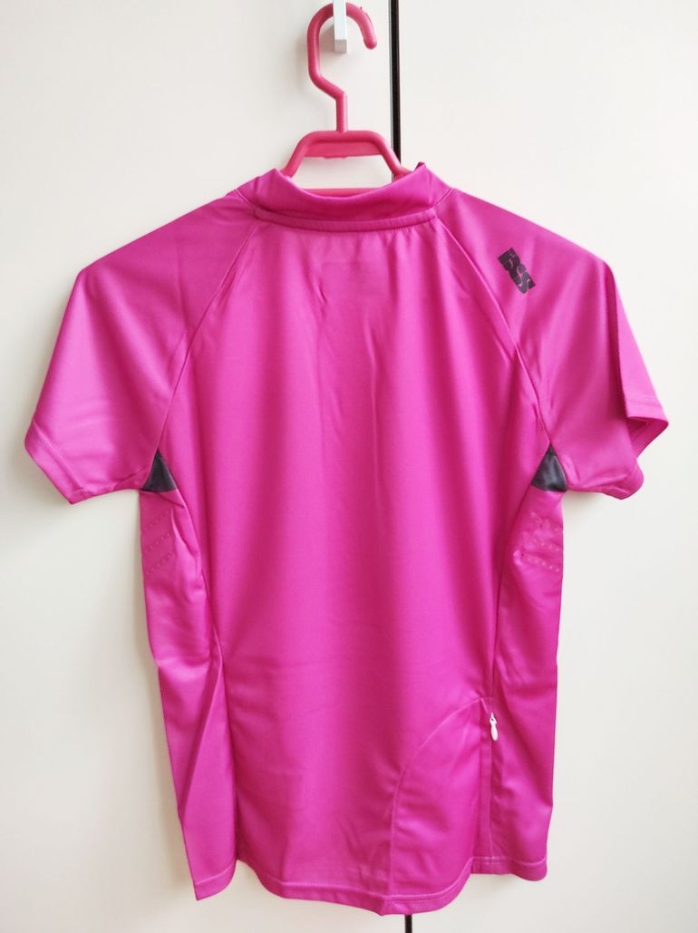 Used Ixs Trail 6.1 Women Short Sleeves Cycle Jersey Size 36 Pink bike — image 5 of 16