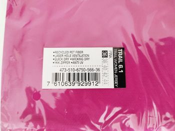 Used Ixs Trail 6.1 Women Short Sleeves Cycle Jersey Size 36 Pink bike — image 8 of 16
