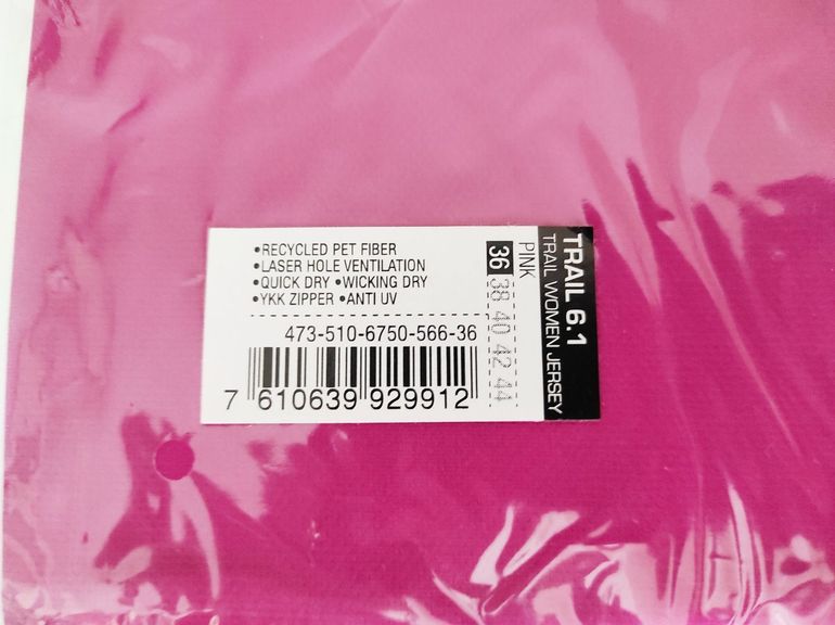 Used Ixs Trail 6.1 Women Short Sleeves Cycle Jersey Size 36 Pink bike — image 8 of 16