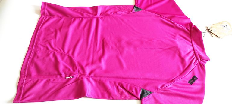 Used Ixs Trail 6.1 Women Short Sleeves Cycle Jersey Size 38 Pink bike — image 14 of 16