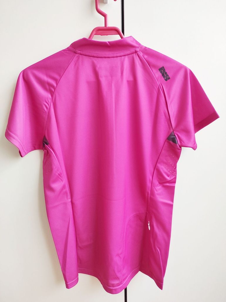 Used Ixs Trail 6.1 Women Short Sleeves Cycle Jersey Size 38 Pink bike — image 6 of 16
