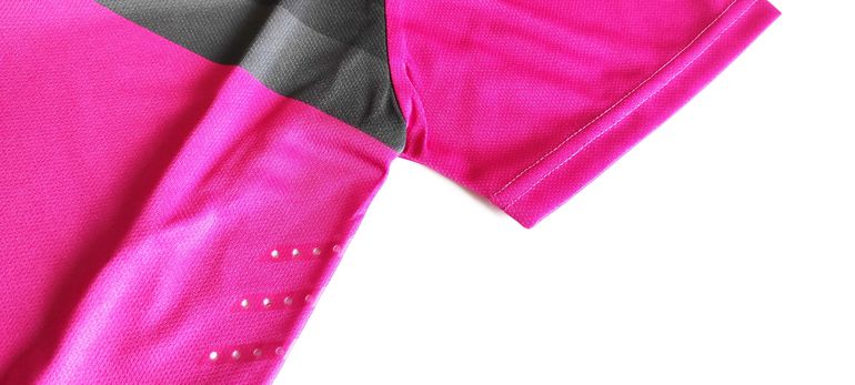 Used Ixs Trail 6.1 Women Short Sleeves Cycle Jersey Size 38 Pink bike — image 12 of 16