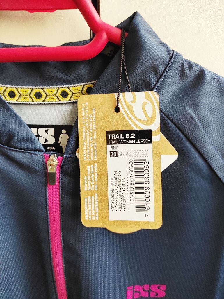 Used Ixs Trail 6.2 Women Short Sleeves Cycle Jersey Size 36 bike — image 4 of 15