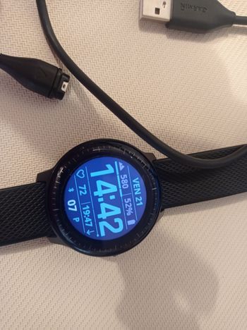 Used Garmin vívoactive 3 Music GPS Smartwatch bike — image 2 of 2