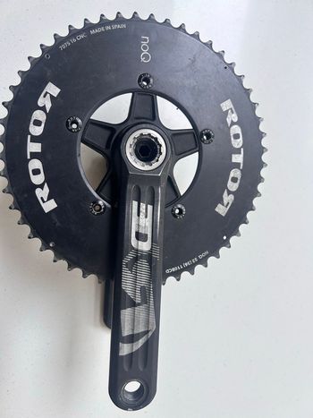 Used Rotor Crank set 175mm 2018 bike