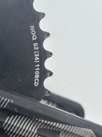 Used Rotor Crank set 175mm 2018 bike — image 5 of 5