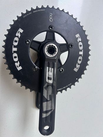 Used Rotor Crank set 175mm 2018 bike — image 2 of 5