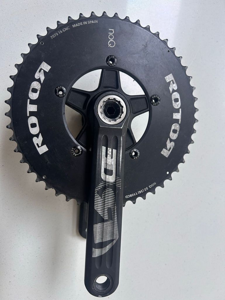 Used Rotor Crank set 175mm 2018 bike — image 2 of 5