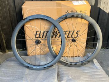 Elite-Wheels, 50mm Carbon Wheelset