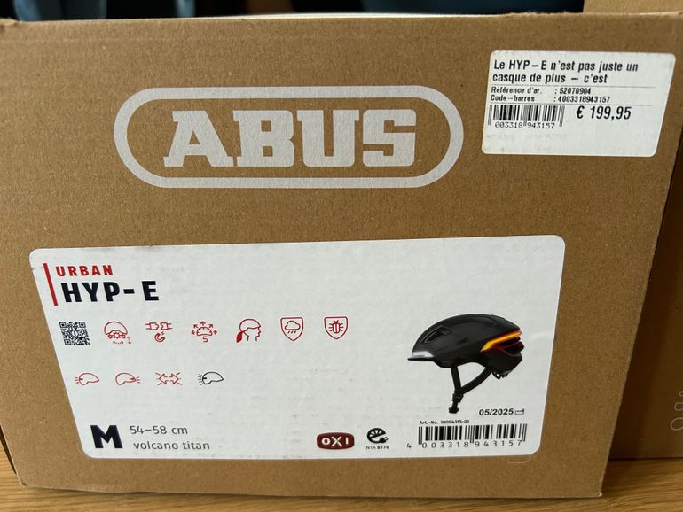 Used ABUS HYP-E Helmet 2025 bike — image 8 of 10