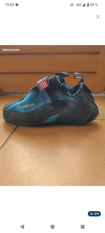 Used Five Ten Team Climbing Shoes bike — image 2 of 4