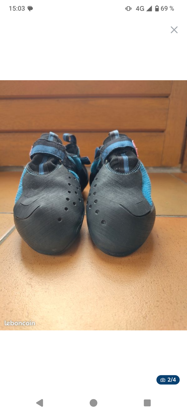 Used Five Ten Team Climbing Shoes bike — image 3 of 4