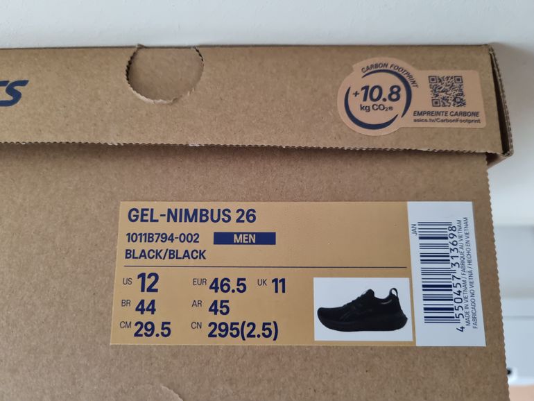 Used Asics Gel-Nimbus 26 bike — image 11 of 11