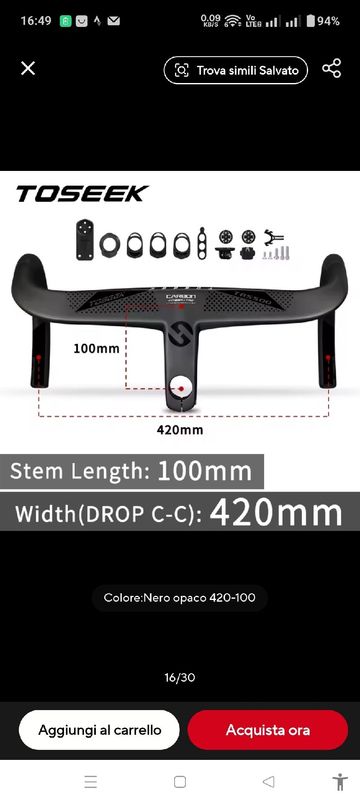 Brugt toseek T1000 2026 Cockpit