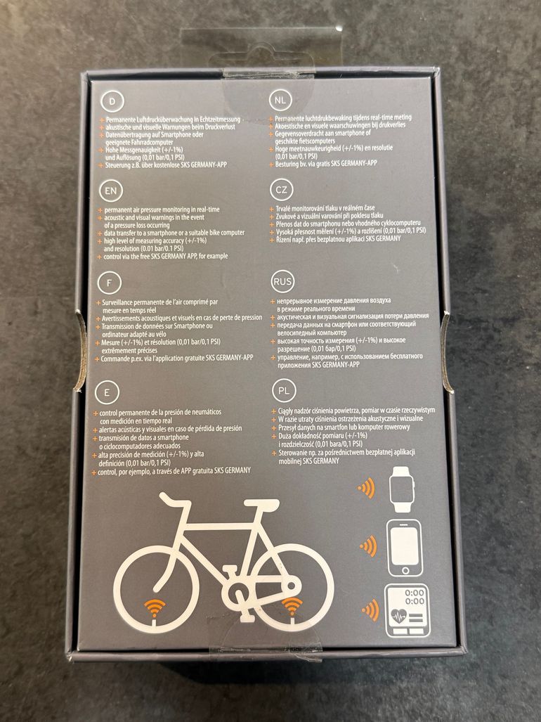 Used SKS Germany Airspy SV 2er Set Reifendruckkontrollsystem bike — image 2 of 4