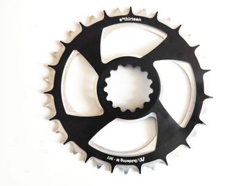 Brugt E*Thirteen M Profile 10/11-speed Guide Ring 38t Direct Mount Narrow Wide Drivetrain & Pedals