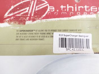 Used E*Thirteen Supercharger Bashguard 110 BCD 42T 5 Bolt bike — image 9 of 11