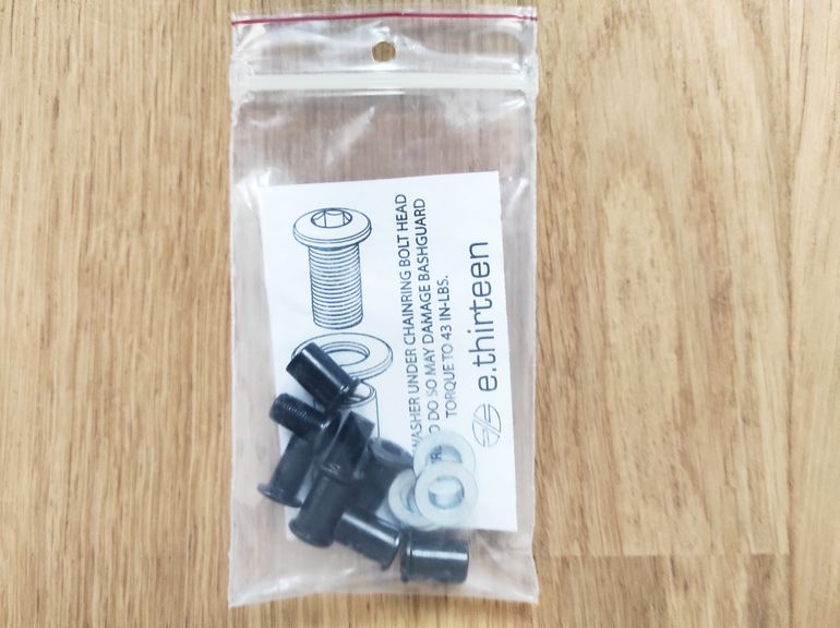 Used E*Thirteen Supercharger Bashguard 110 BCD 42T 5 Bolt bike — image 7 of 11