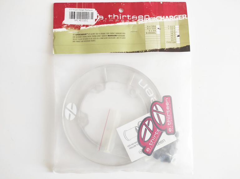 Used E*Thirteen Supercharger Bashguard 110 BCD 40T 5 Bolt bike — image 4 of 12