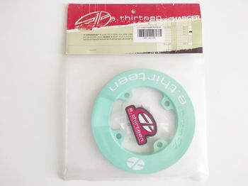 Used E*Thirteen Supercharger Bashguard 104BCD 40T Green bike — image 2 of 10