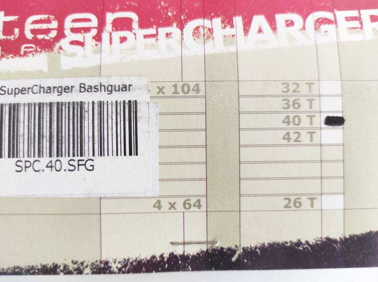Used E*Thirteen Supercharger Bashguard 104BCD 40T Green bike — image 9 of 10