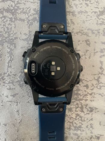 Used Garmin Fenix 5 Sapphire GPS Watch bike — image 5 of 6