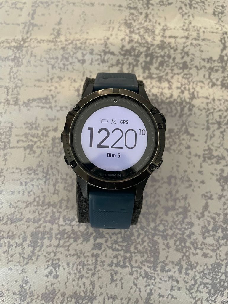 Used Garmin Fenix 5 Sapphire GPS Watch bike — image 2 of 6