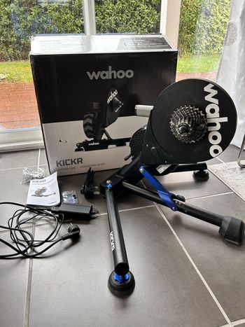 Used Wahoo kickr smart trainer V5 2023 bike — image 1 of 4