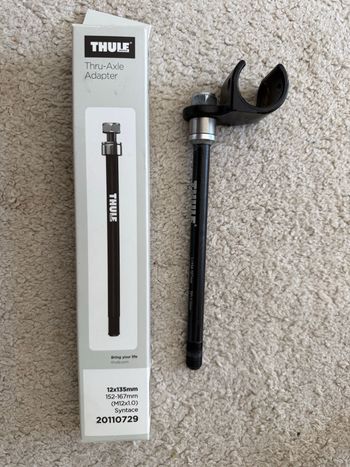 Used Thule Thru-Axle Adapter 12x135mm 20110729 bike