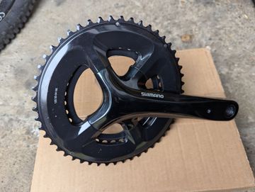 Käytetty Shimano RS520 Crank with 50/34 chainrings - RIGHT SIDE ONLY - 172.5mm - 12 speed 2025 Drivetrain & Pedals