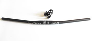 Brugt ANSWER Protaper Expert 31.8x8720mm Flat Handlebar and AME 31.8x60mm Stem Cockpit
