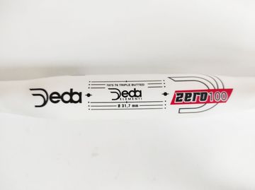 Brugt Deda Elementi Zero 100 RHM Handlebar White 42cm bike — billede 9 af 10