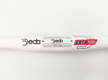 Brugt Deda Elementi Zero 100 RHM Handlebar White 42cm bike — billede 7 af 10