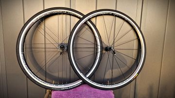 Brugt Campagnolo Khamsin Asymmetric Wheelset 2014 Wheels