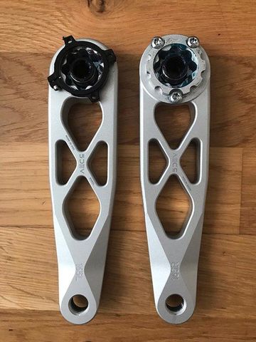 Tweedehands 5DEV DUB Matt Raw Silber 165mm 2026 bike — afbeelding 2 van 4