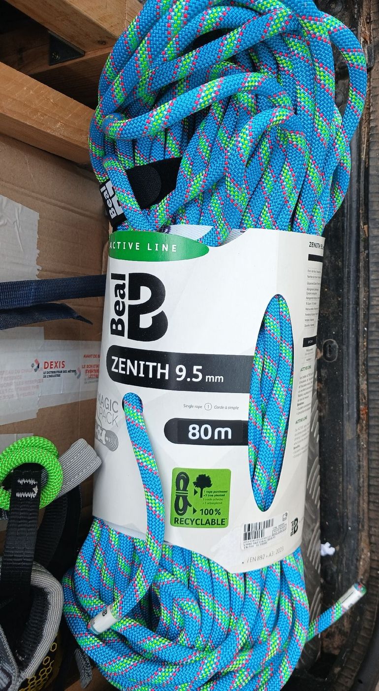 beal 80m 9,5mm Climbing Rope zenith 2026