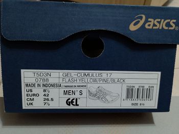 Used Asics Gel Cumulus 17 bike