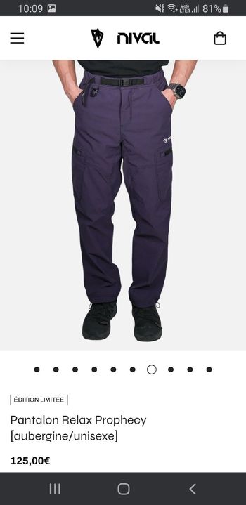 Used Nival Escalade Pants Unisex Size M 2025 bike — image 2 of 5