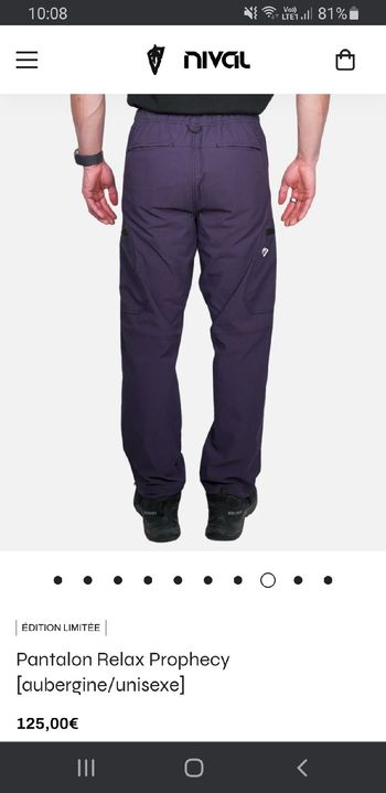 Used Nival Escalade Pants Unisex Size M 2025 bike — image 3 of 5