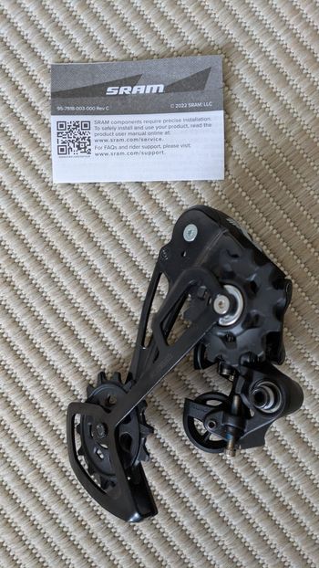 Used Sram NX EAGLE 12sp Rear Derailleur Black 2023 bike — image 5 of 8