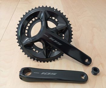 Shimano, 105 FC-R7100 50/34 175 mm 12S