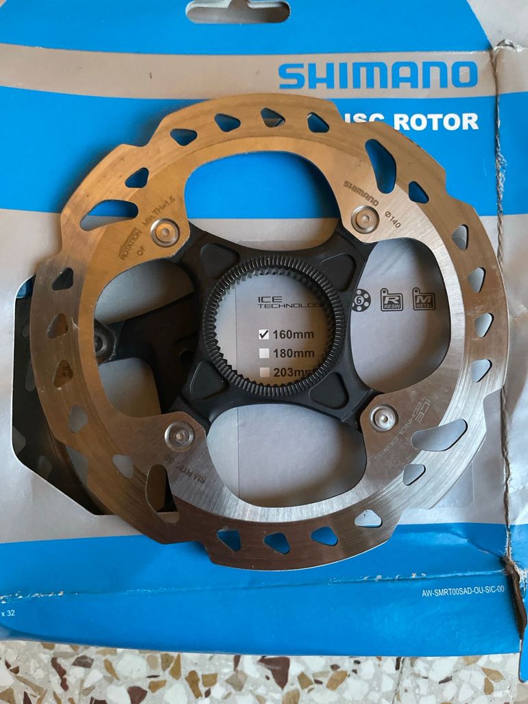 Used Shimano Ice Tech Center Lock bike — image 3 of 4
