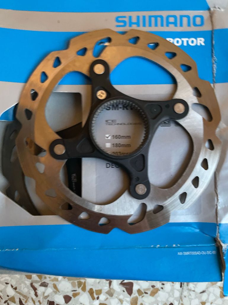 Used Shimano Ice Tech Center Lock bike — image 4 of 4