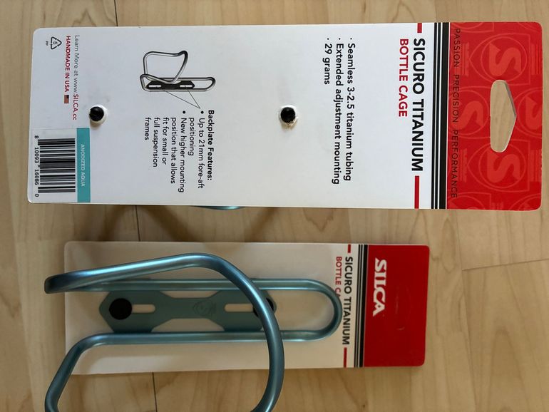 Used Silca Sicuro Titanium Bottle Cage bike — image 2 of 2