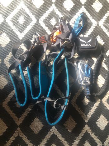 Decathlon, Harnais et longe escalade