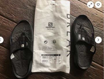 Used Salomon Reelax Break 5.0 Sandalen Schwarz Gr. 41 1/3 Watersport Clothing